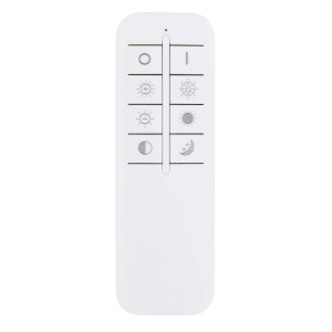 Telecomando bianco per lampade Sospensioni con funzione dimmer e diverse modalità.