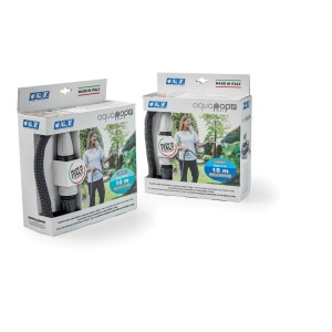 t.b.t. Tubi per irrigazione in confezione, varianti da 10m e 15m.