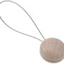 Fermaglio per tende in legno con cavo metallico per tende in tessuto