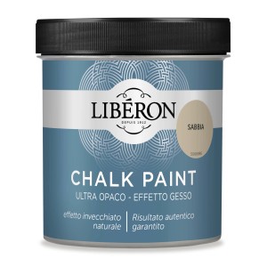 Pittura decorativa 'Sabbia' di Libéron, pittura a gesso per interni.