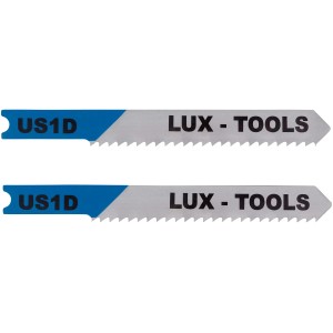 Due lame per seghetto alternativo LUX per tagli grossolani su metallo con attacco a U per seghetti alternativi.