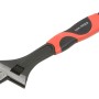 Chiave inglese LUX 300 mm con impugnatura comfort rosso-nera.