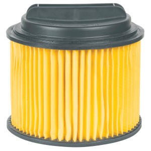 Einhell filtro pieghettato con coperchio, filtro giallo per aspirapolvere.