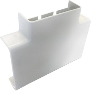 t.b.t. per cavi per locali umidi, copertura cavi bianca.