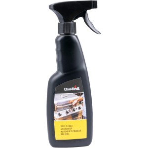 Detergente per grill Char-Broil in flacone spray nero per la cura del grill.