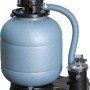 Sistema di filtraggio a sabbia per piscina Gre Haiti, adatto per piscine fino a 610 cm. Sistema di filtraggio con pompa.