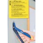 Set pinza per tasselli Rapid XP10 con tasselli ad espansione in metallo, 20 pezzi.