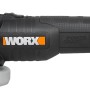 Smerigliatrice angolare a batteria Worx WX812.9 Solo 20 V con batteria. Smerigliatrice compatta per il fai da te.