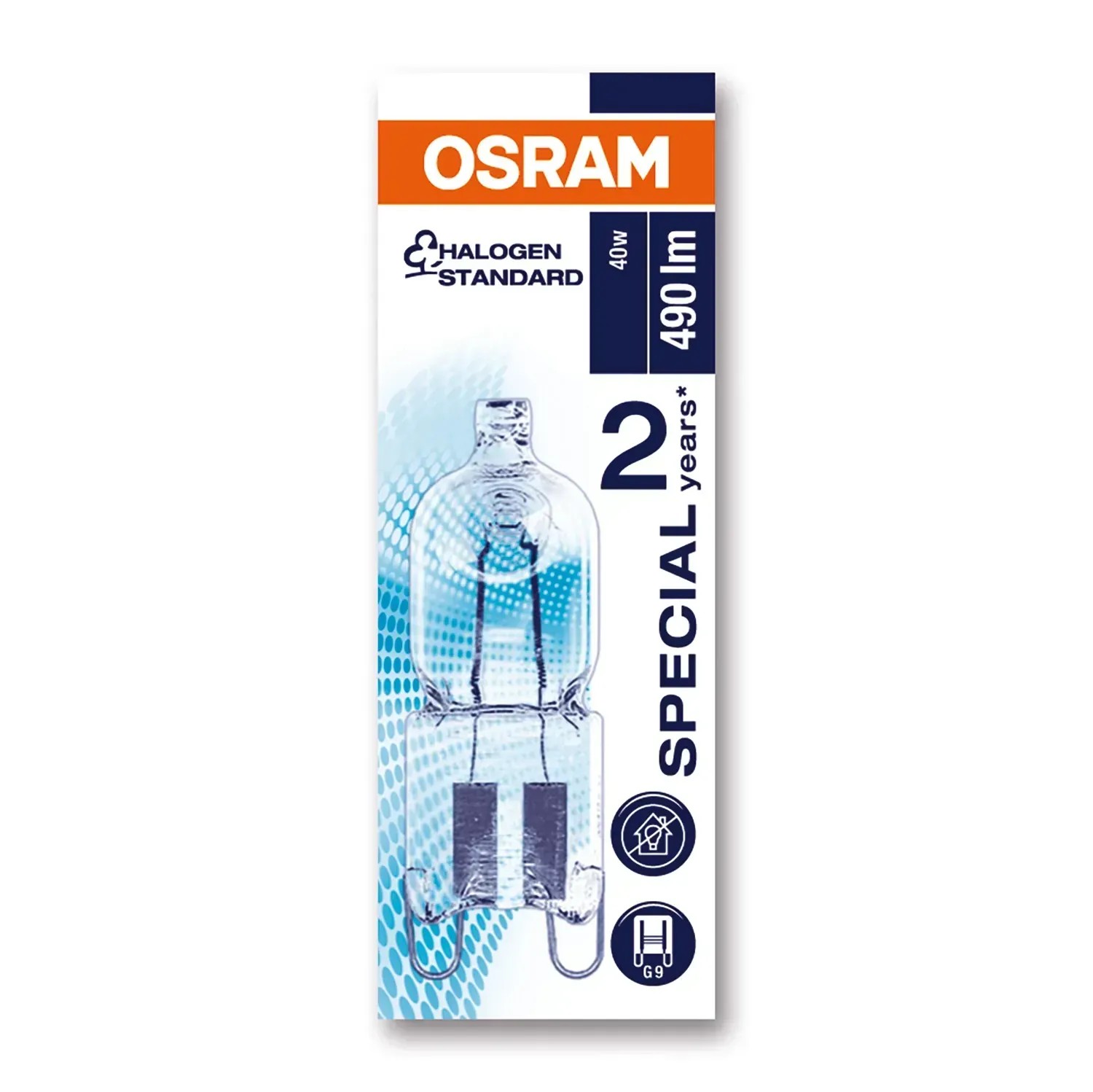 Osram H4 Cool Blue OSRAM Halogen Rod 230V 500W Clear Halogen Illuminant ...