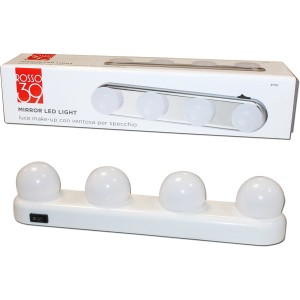 t.b.t. luce per specchio con 4 lampade LED e confezione.