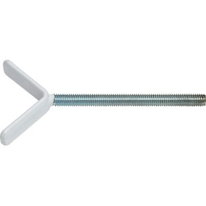 Adattatore per scale Abus JC9203 Henry per cancelli per scale, mandrino a Y per montaggio senza trapano.
