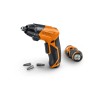 Avvitatore a batteria OBI 3,6V con inserti e lampada in set