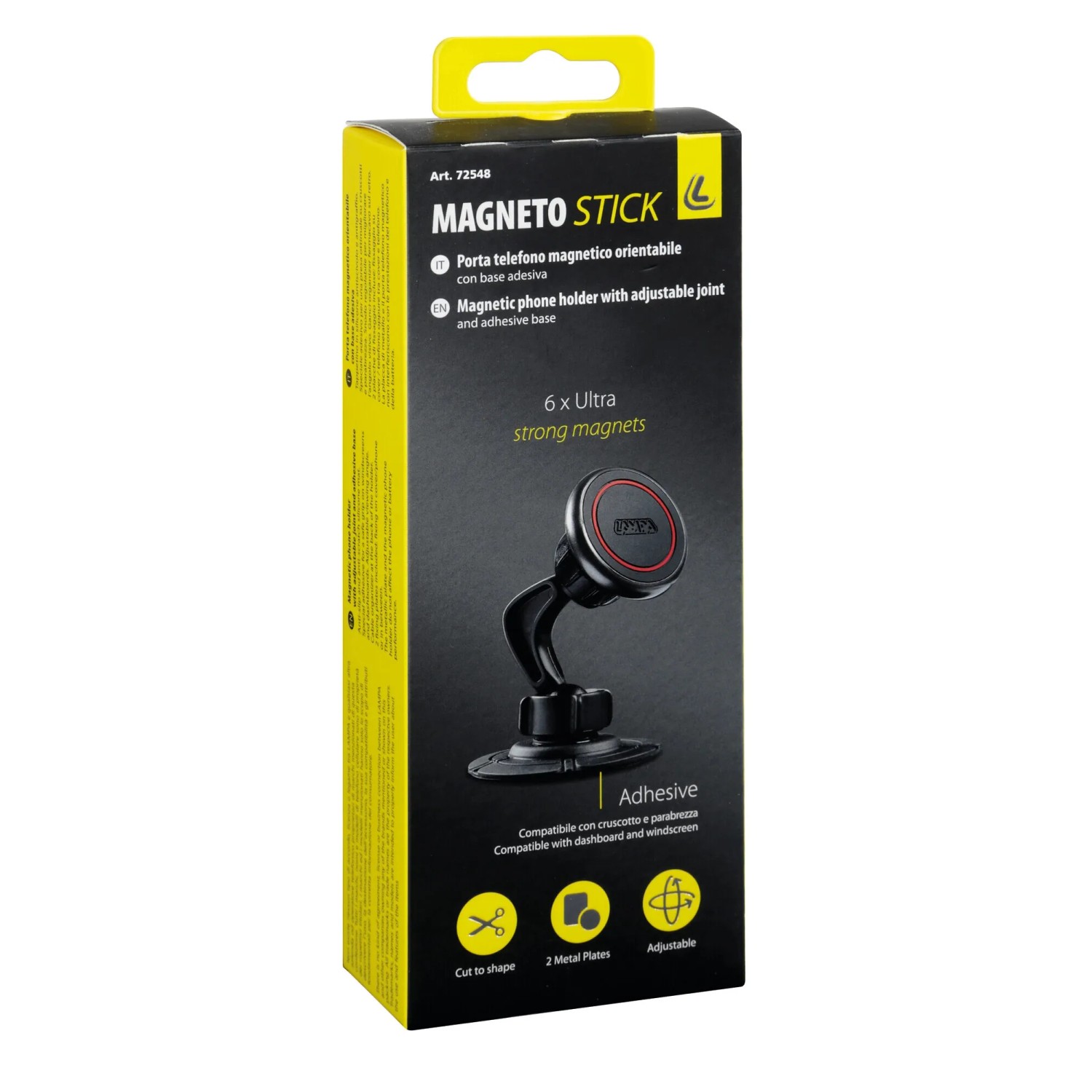 LISEN Porta Cellulare da Auto 6 Calaita agnete per Supporto Telefono