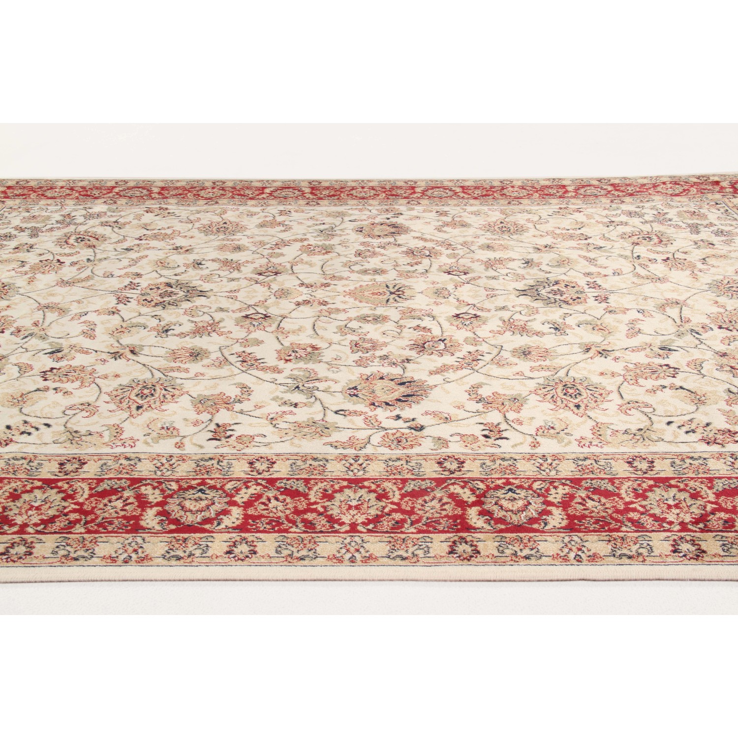 Tappeto arredo Farshian hereke 2 avorio rosso 105x67 cm