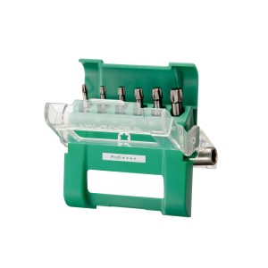 LUX Bitbox Torsion, set da 7 pezzi, con portabit magnetico e vari bit TX.