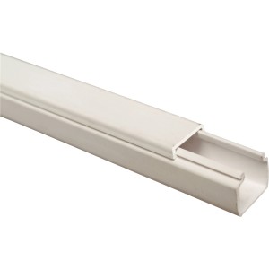 Canalina bianca per cavi per ambienti umidi, t.b.t.