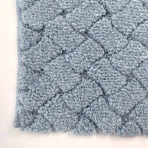 Tappeto bagno Intreccio 60x100 cm color polvere
