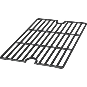 Griglia Jamestown nera in ghisa per grill combinato Drake, utensile per grill.