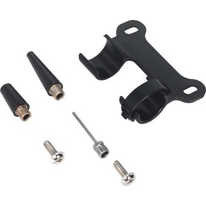 Kit di riparazione t.b.t. con adattatore, ago e viti.