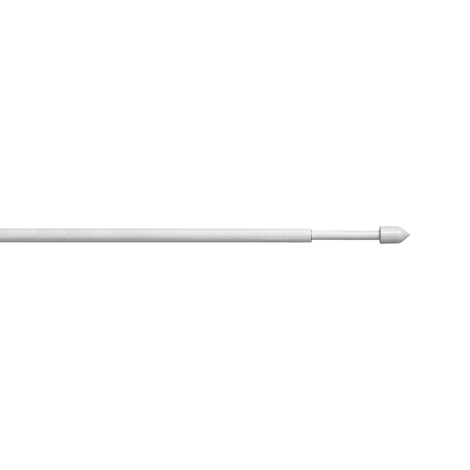 Asta Per Tenda Da Bagno A Molla Estensibile 60-110 Cm – In Metallo Bianco, Telescopica, Senza Fori, Per Finestre, Armadi E Doccia - 2