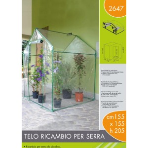 Piccola serra in film, copertura in PVC trasparente per piante, Serre.
