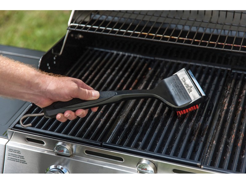 Char-Broil 140 533 Spazzola Per Barbecue - Con Raschietto In