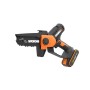 Worx Sega per potatura a una mano WG326E 20V: Sega a batteria per potare alberi e giardinaggio.