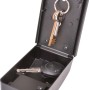 Burg Wächter Key Safe 20 SB cassetta portachiavi aperta con portachiavi e chiave auto
