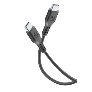 Cavo USB-C nero t.b.t. per cuffie.