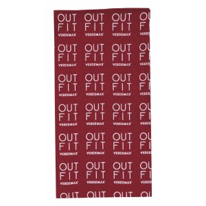 Bandana unisex Verdemax rosso one size