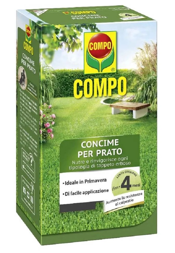 Compo 20273 Concime Universale Biologico A Lungo Periodo Con Lana Di Pecora - 2kg, 5 Mesi Di Azione