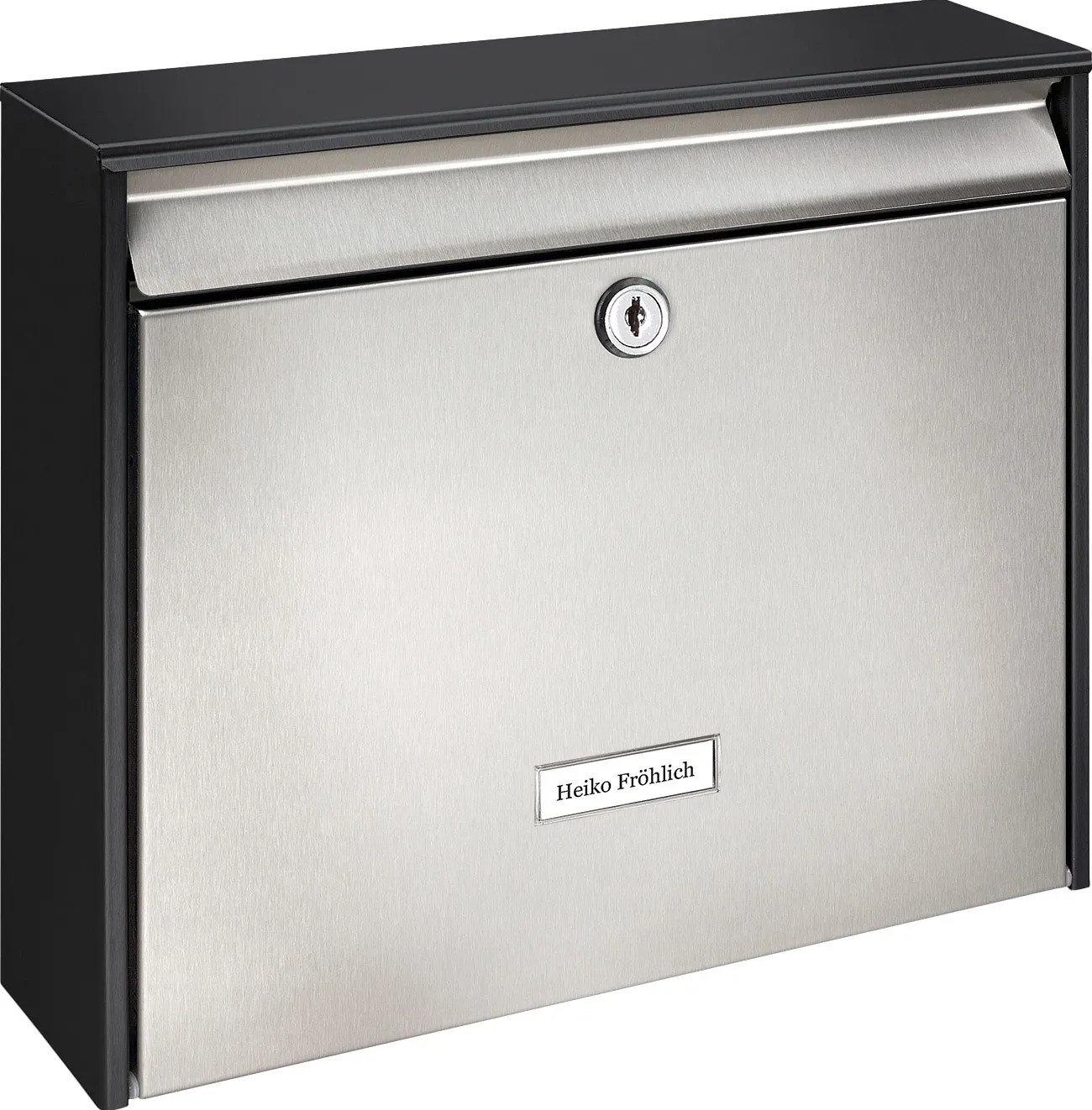 Finestrella Nome Per Cassetta Postale BURG-WÄCHTER - 74x22 Mm Trasparente, Protezione Intemperie - Foto 6