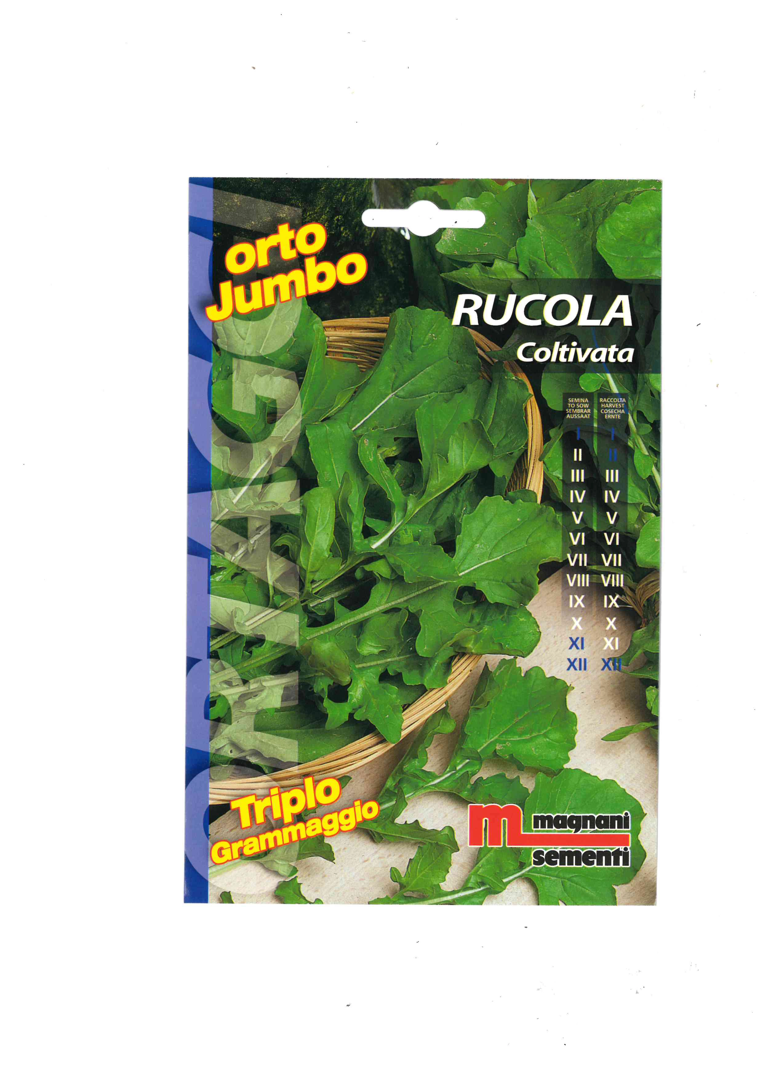 Semi Di Rucola Coltivata In Busta