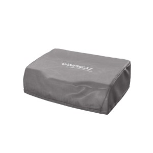 Copertura grigia per barbecue Campingaz, accessorio per barbecue.