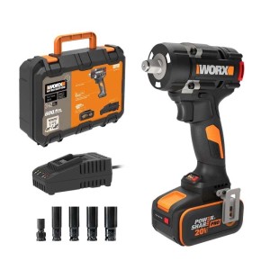 Avvitatore ad impulsi a batteria Brushless Worx WX273 600Nm 20V 4Ah