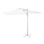 Ombrellone da giardino a palo decentrato New Michigan Ø 200 cm bianco_2