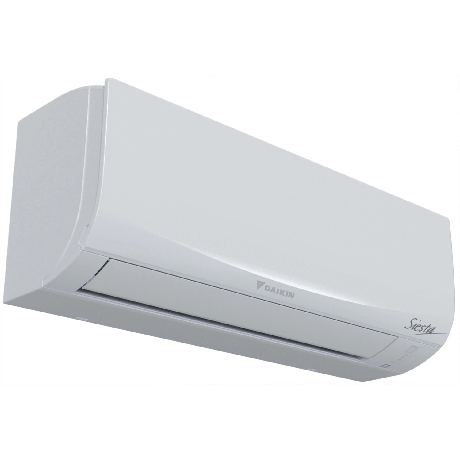 Condizionatore Daikin bianco per montaggio a parete.