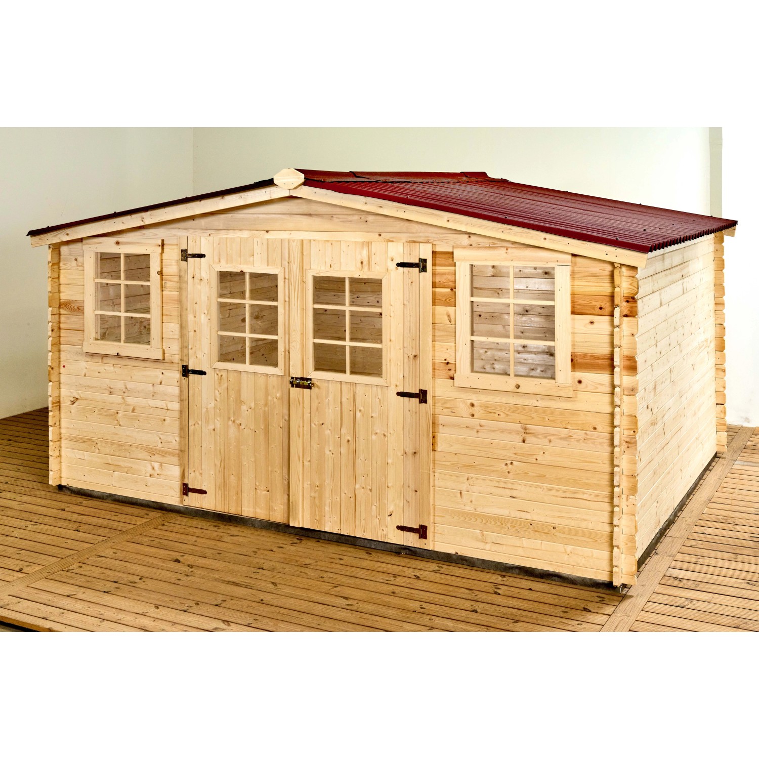 Casetta da giardino in legno sp 28 mm H207xL416xP304 cm_12