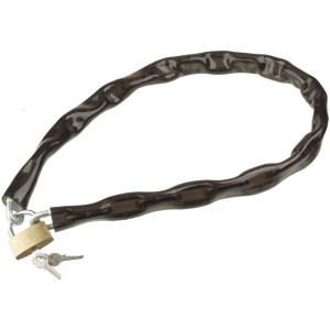 t.b.t. Lucchetto per bici con catena, serratura e chiavi per maggiore sicurezza.