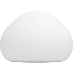 Lampada da tavolo a LED Philips Hue Wellner bianca in vetro. Colore della luce regolabile.