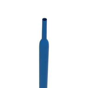 Guaina termorestringente blu t.b.t. per isolamento cavi.