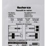 Tasselli Fischer in nylon, 8x40mm, adatti a diverse superfici. Retro della confezione.