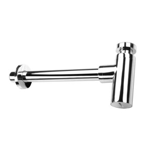 Kit di scarico per lavabo rotondo cromo