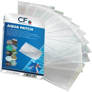 CF Aqua Patch cerotti per laghetti e piscine, 10 pezzi. Riparazione per pellicole e altro.