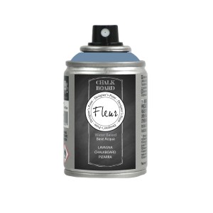Bomboletta spray di vernice gesso blu Fleur per progetti fai-da-te.
