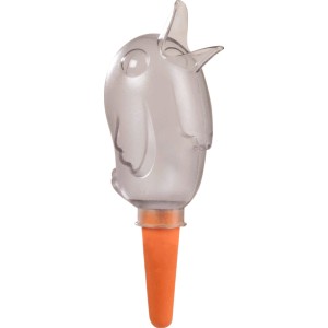 Scheurich Bördy M irrigatore, 220ml, trasparente/arancione, per piante da interno.