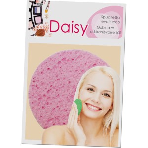 Spugna per il trucco Daisy per la pulizia del viso. Ausili per il bagno.