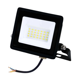 Proiettore LED alloggiamento in alluminio 20W 1800lm nero