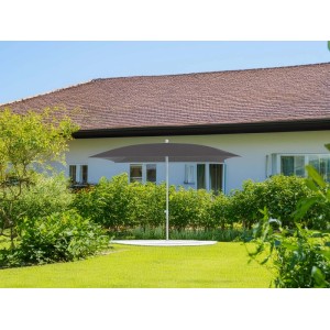 Ombrellone da giardino a palo centrale Ø 250 cm antracite