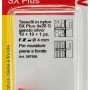 Fischer SX Plus tasselli in nylon, 4x20 mm, con ganci. Adatti per materiali da costruzione pieni e forati.